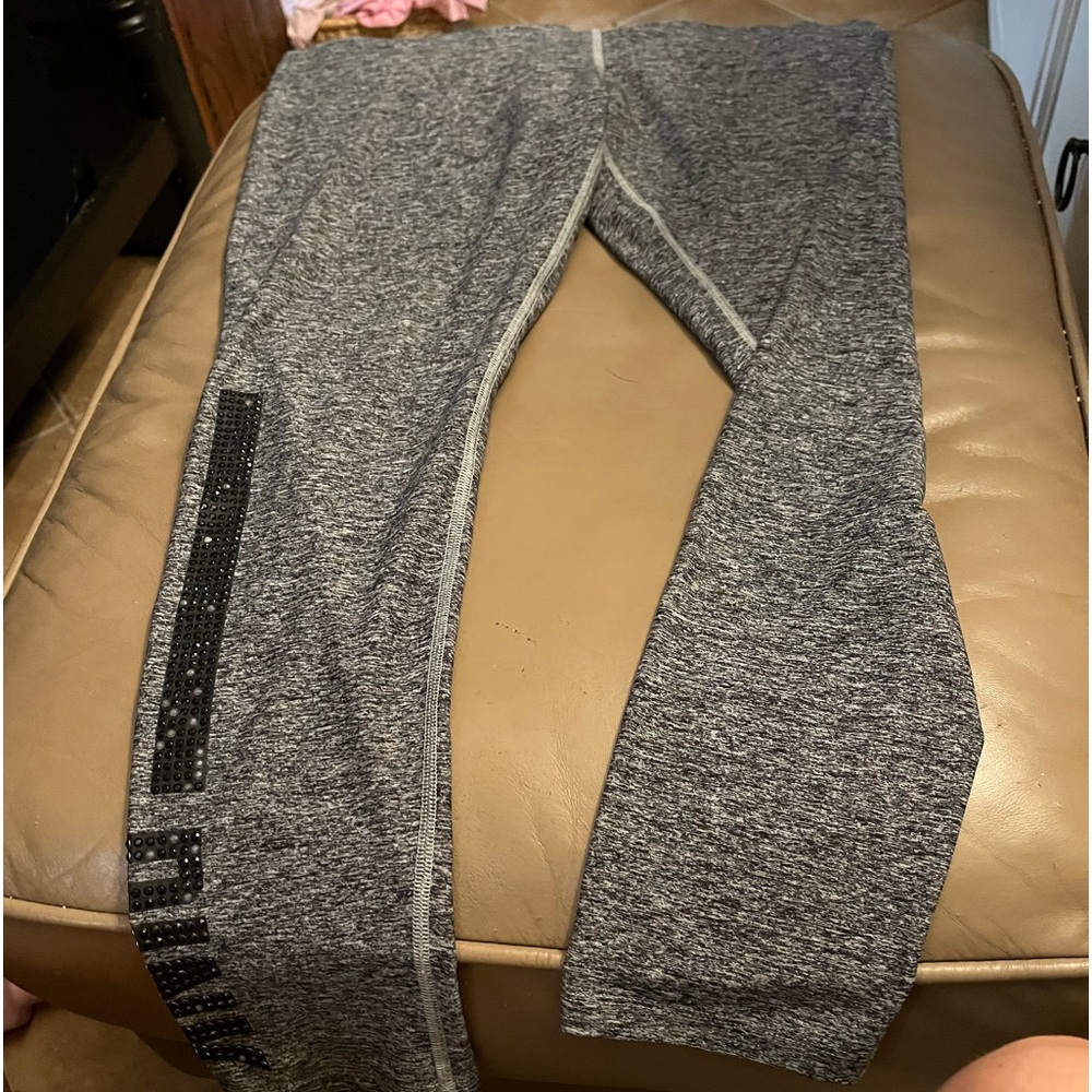 Pink yoga pants size large